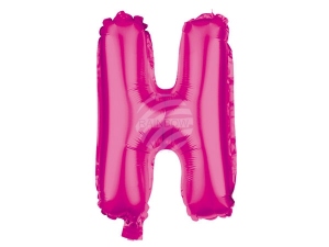 Folienballon Helium Ballon pink Buchstabe H