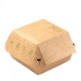 Burger Box green line plastikfrei 11x11x8,5cm 100 Stck