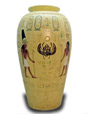 Wazon egipski zolty 63 cm
