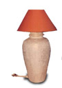 Vase with lamp 63 cm